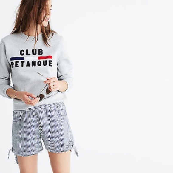 Madewell Pants - Madewell striped shorts